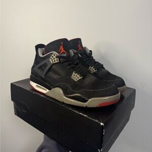Jordan 4 “Bred” 2012 Mens - Size 9.5 No Box Used